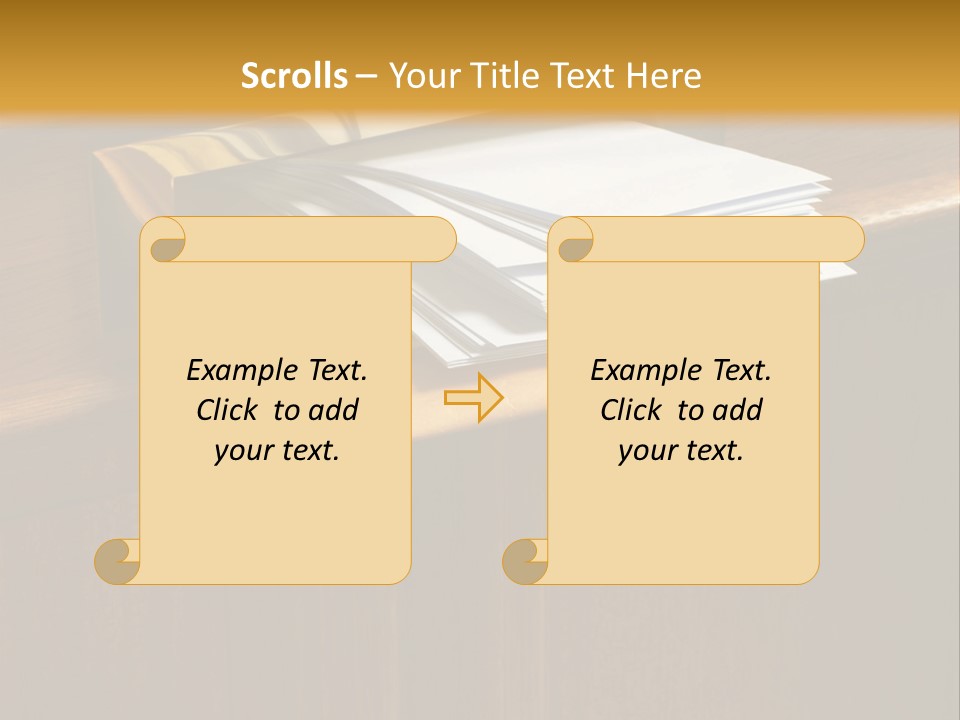 Box Mailbox Outside PowerPoint Template