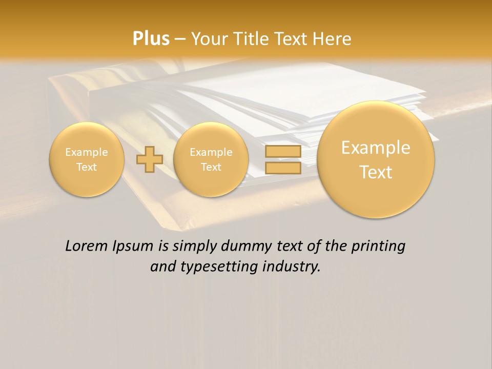 Box Mailbox Outside PowerPoint Template