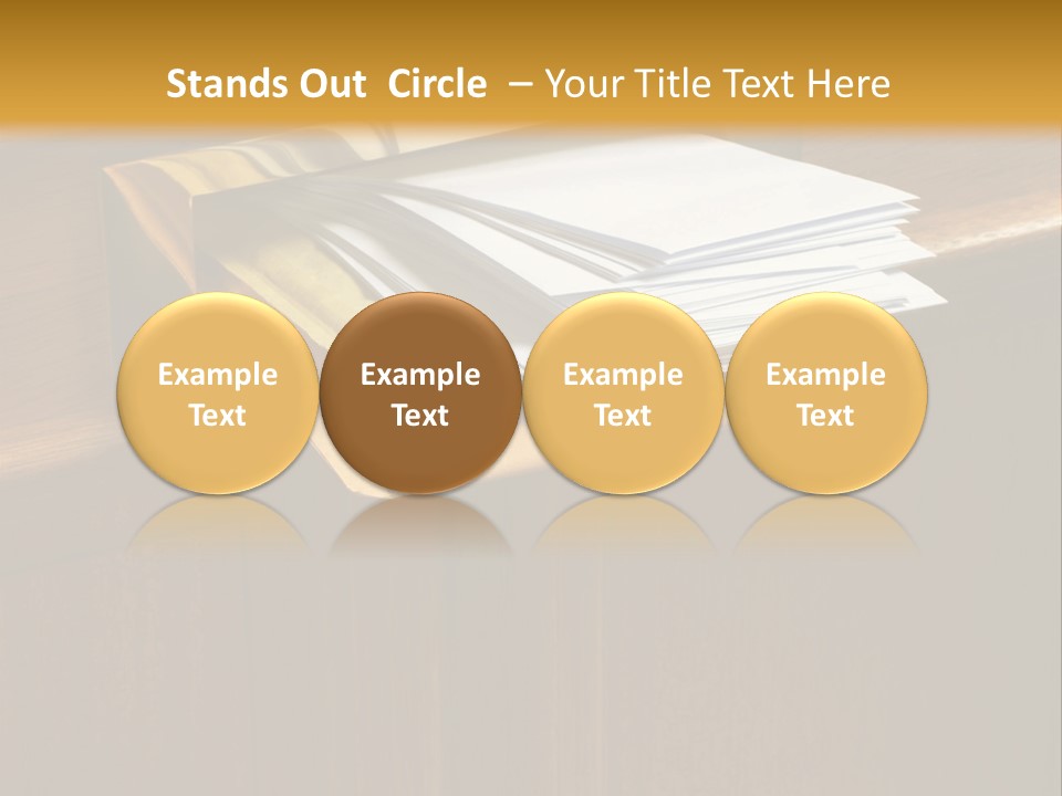 Box Mailbox Outside PowerPoint Template
