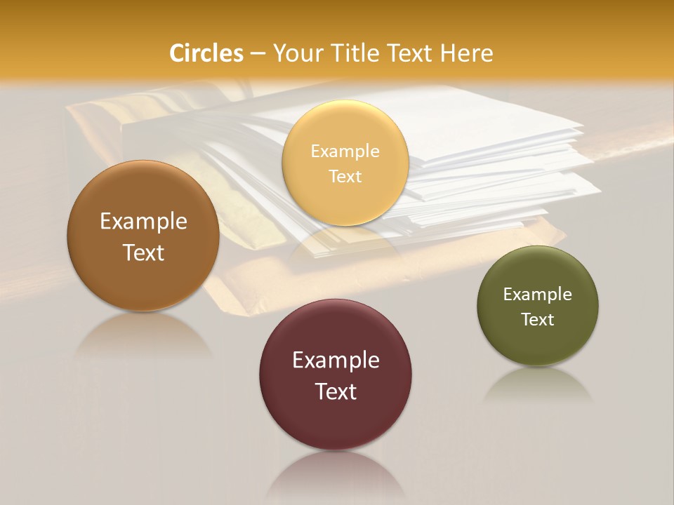 Box Mailbox Outside PowerPoint Template