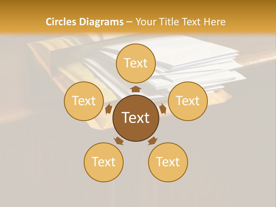 Box Mailbox Outside PowerPoint Template