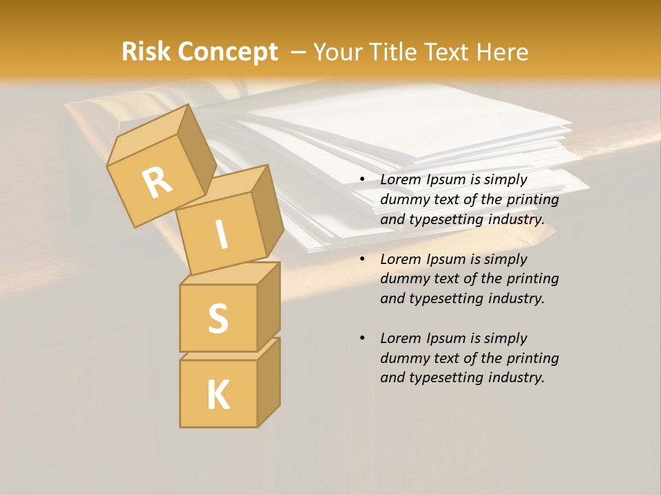 Box Mailbox Outside PowerPoint Template