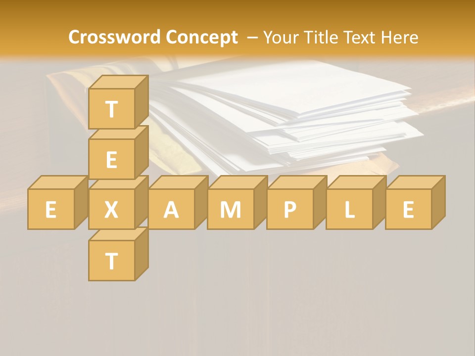 Box Mailbox Outside PowerPoint Template