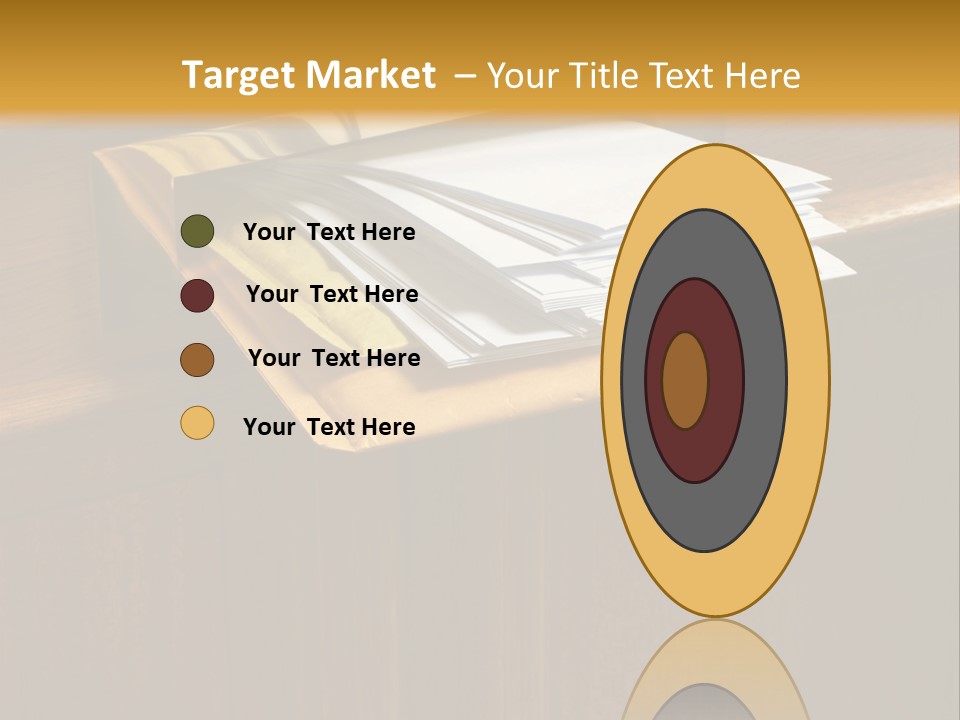 Box Mailbox Outside PowerPoint Template