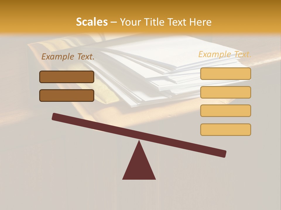 Box Mailbox Outside PowerPoint Template