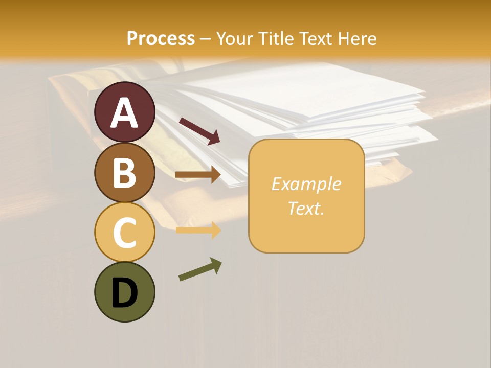 Box Mailbox Outside PowerPoint Template