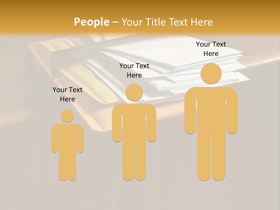 Box Mailbox Outside PowerPoint Template