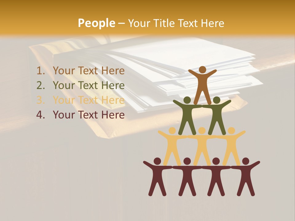 Box Mailbox Outside PowerPoint Template