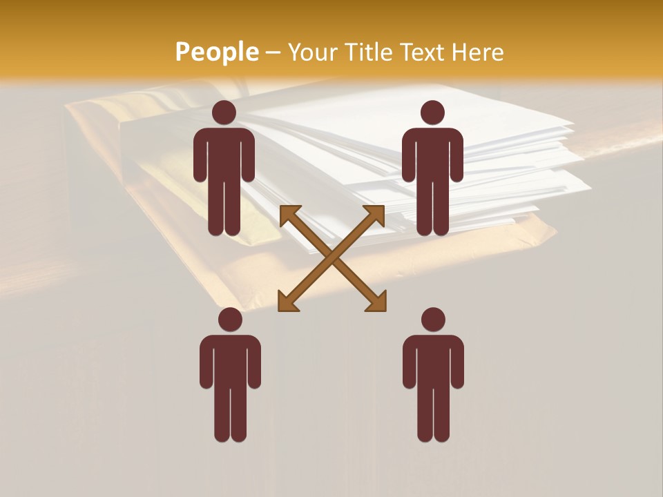 Box Mailbox Outside PowerPoint Template