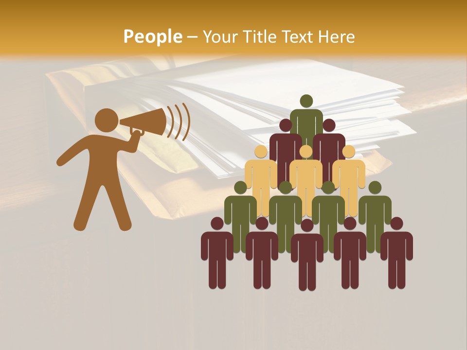 Box Mailbox Outside PowerPoint Template