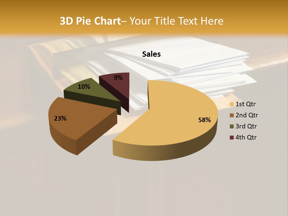 Box Mailbox Outside PowerPoint Template