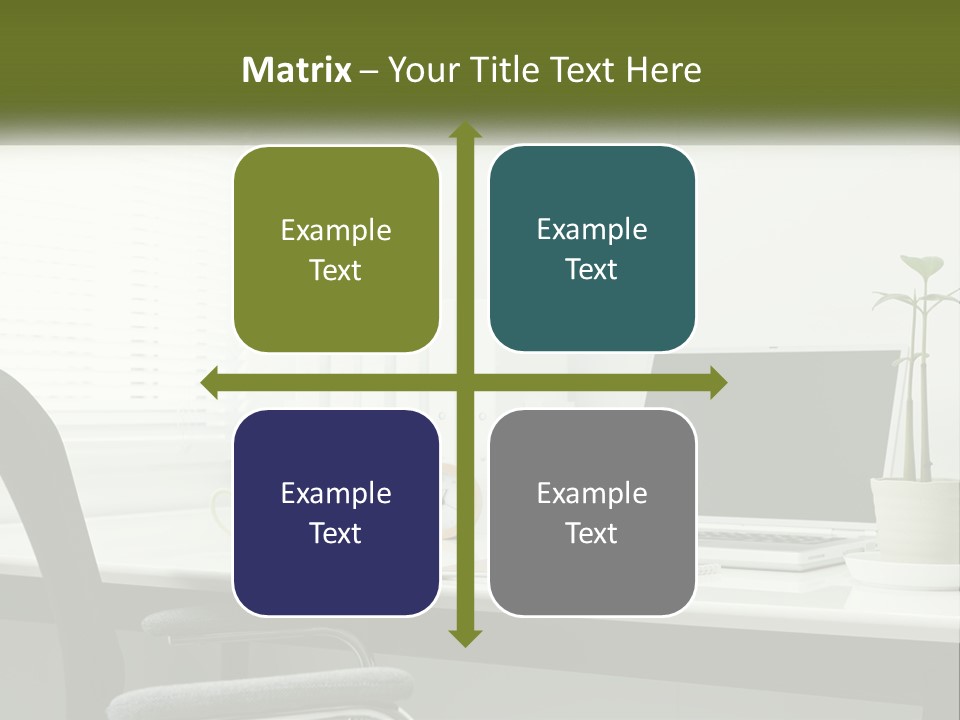 Drink Clock Computer PowerPoint Template