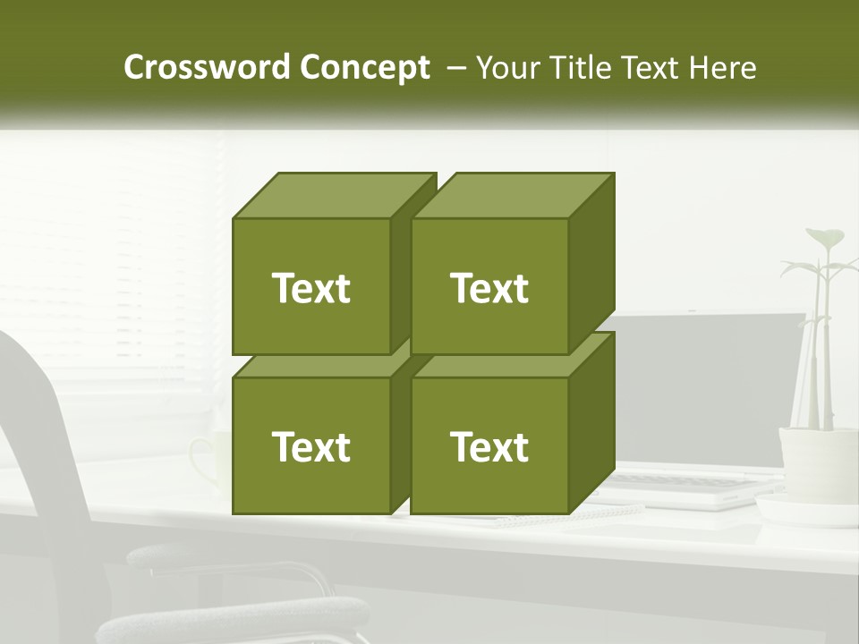 Drink Clock Computer PowerPoint Template