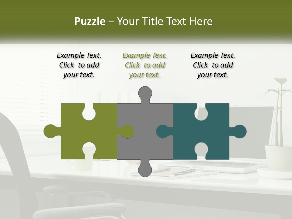 Drink Clock Computer PowerPoint Template