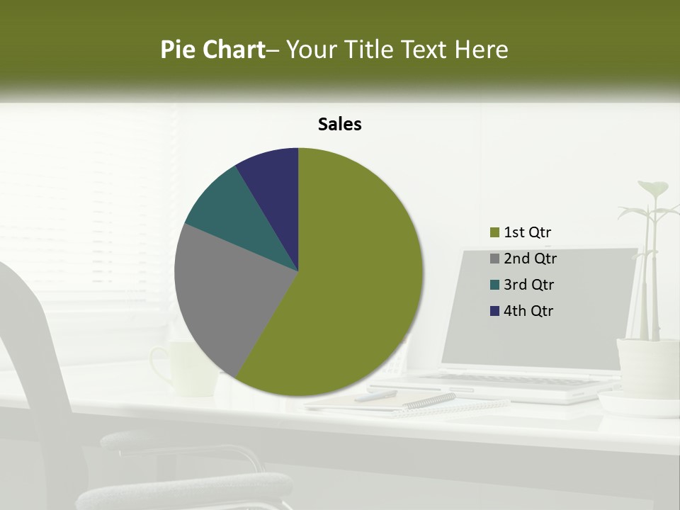 Drink Clock Computer PowerPoint Template
