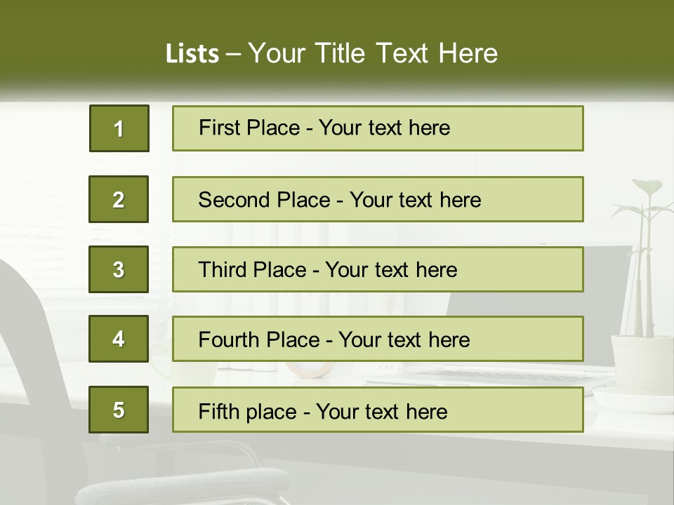 Drink Clock Computer PowerPoint Template