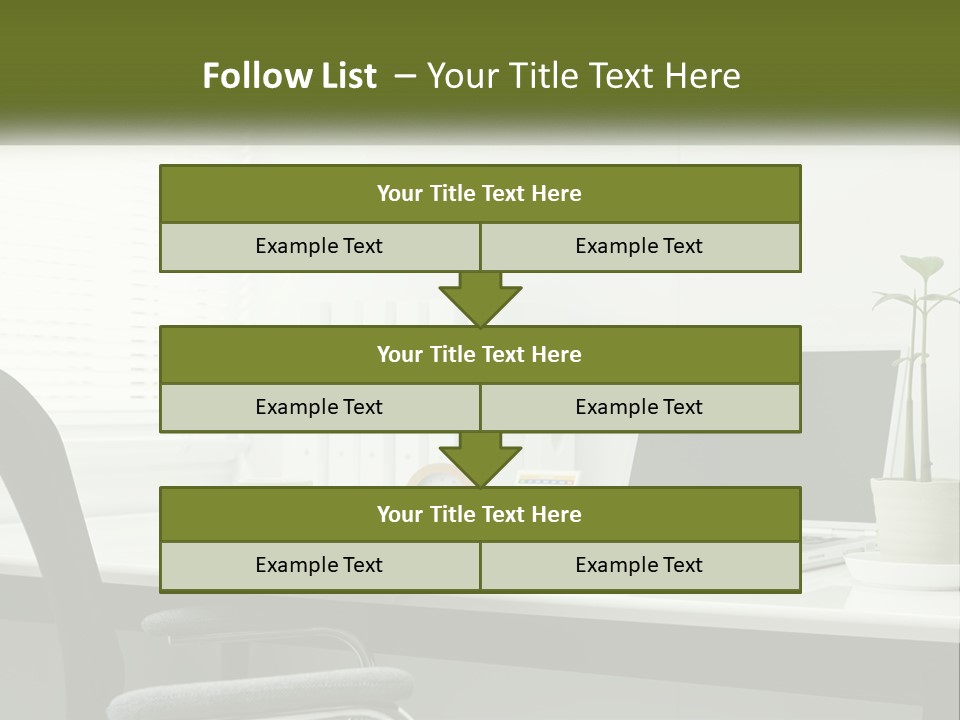 Drink Clock Computer PowerPoint Template