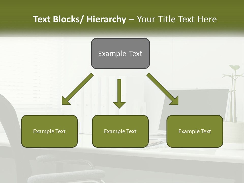 Drink Clock Computer PowerPoint Template