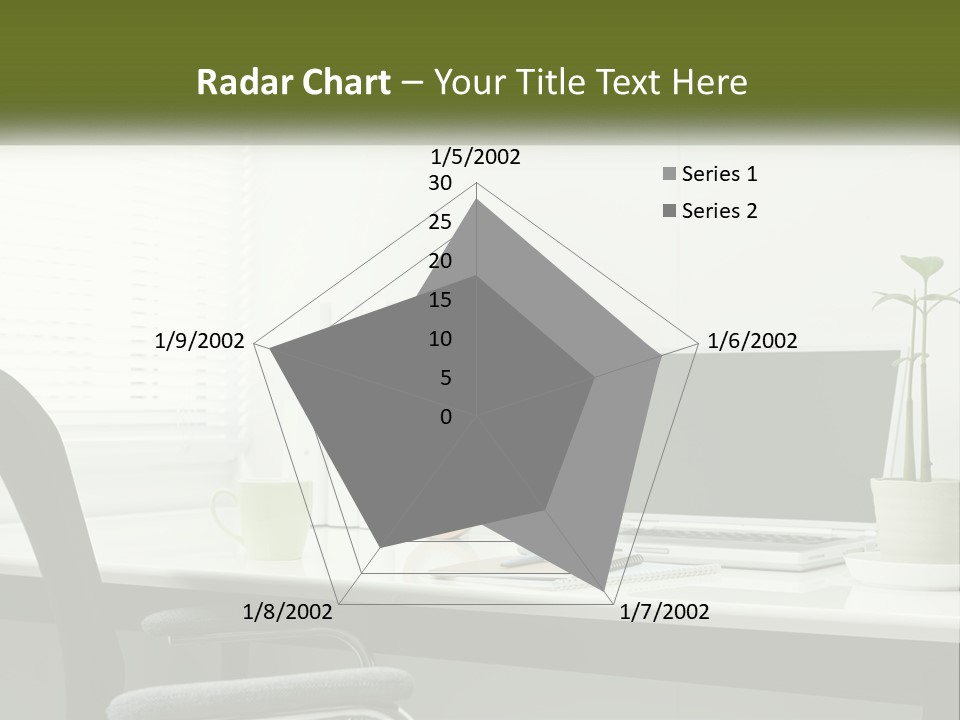 Drink Clock Computer PowerPoint Template