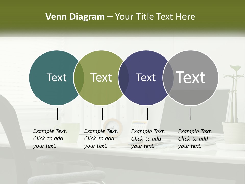 Drink Clock Computer PowerPoint Template