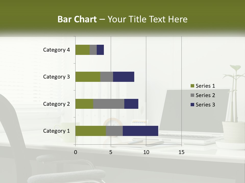 Drink Clock Computer PowerPoint Template