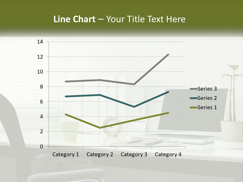 Drink Clock Computer PowerPoint Template