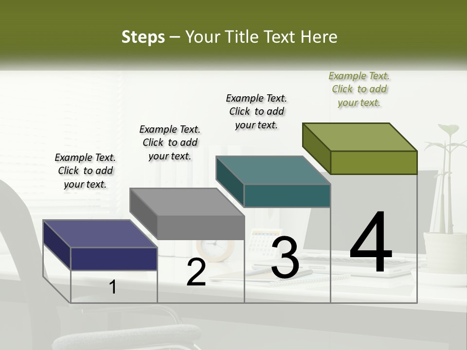 Drink Clock Computer PowerPoint Template
