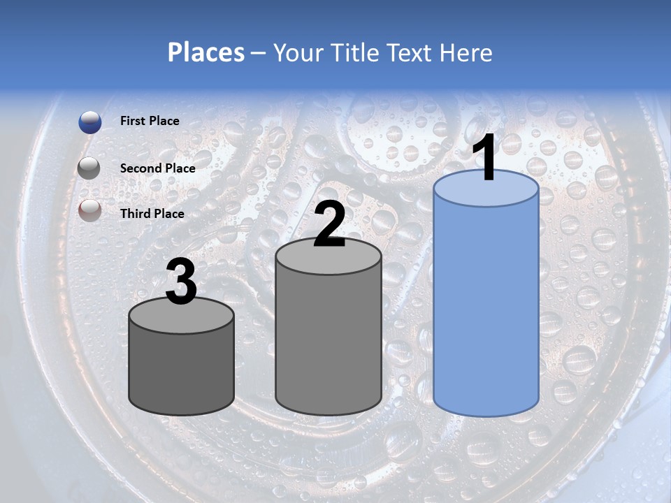 Drop Drink Top PowerPoint Template