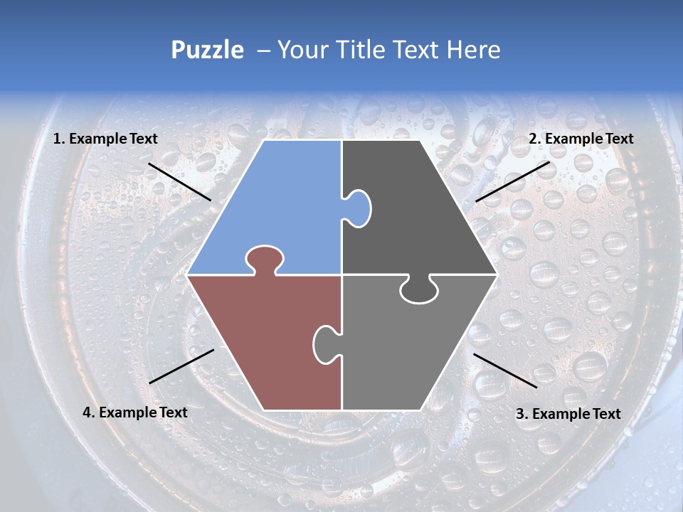 Drop Drink Top PowerPoint Template