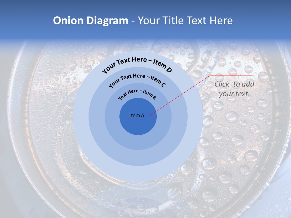 Drop Drink Top PowerPoint Template