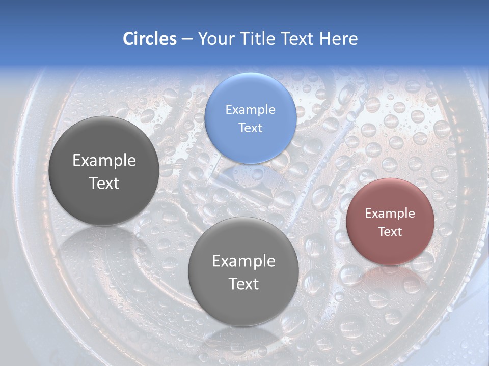 Drop Drink Top PowerPoint Template