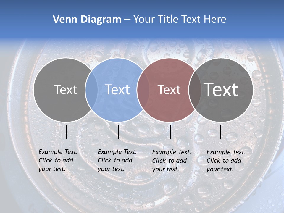 Drop Drink Top PowerPoint Template