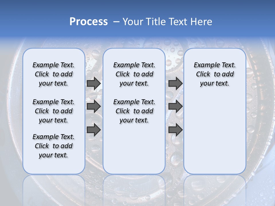 Drop Drink Top PowerPoint Template