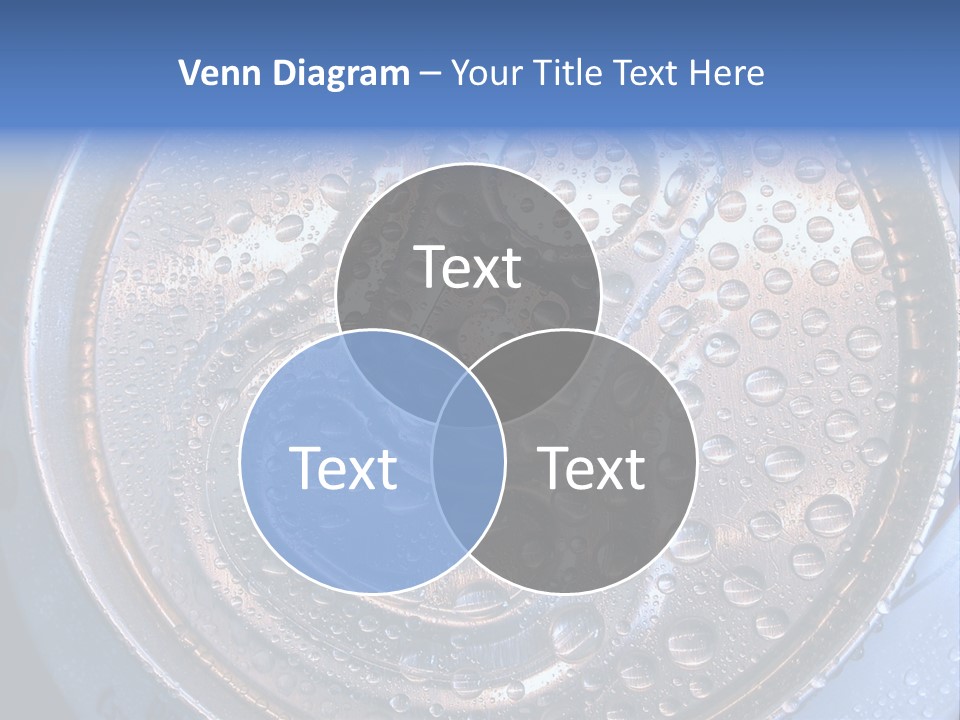 Drop Drink Top PowerPoint Template