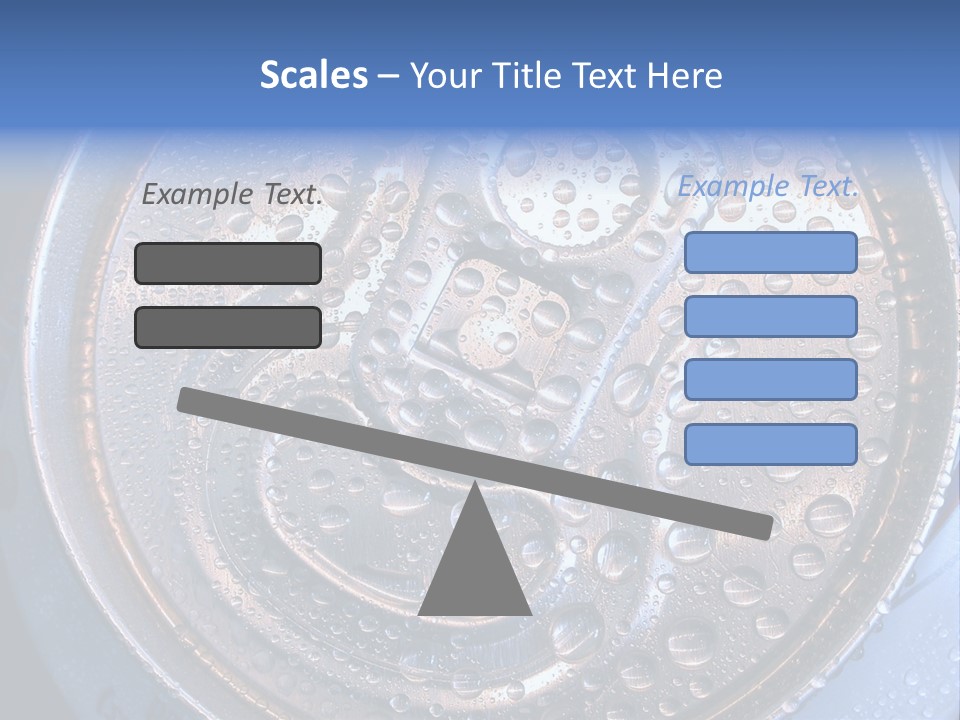 Drop Drink Top PowerPoint Template