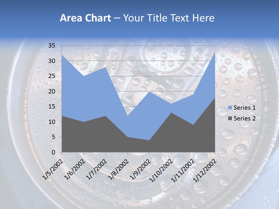 Drop Drink Top PowerPoint Template