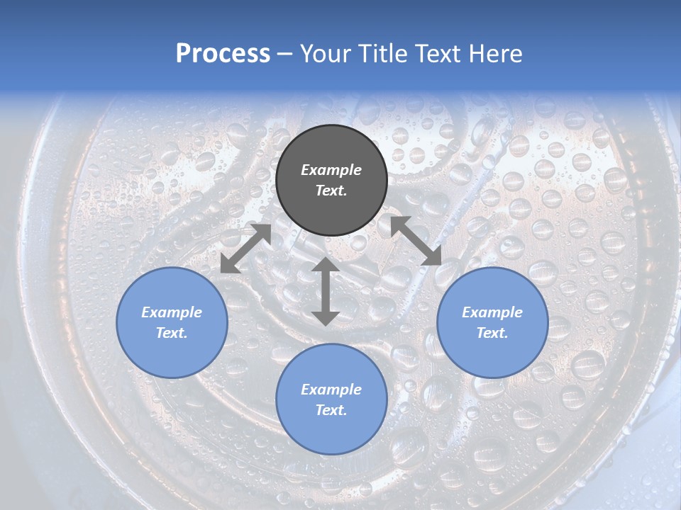 Drop Drink Top PowerPoint Template