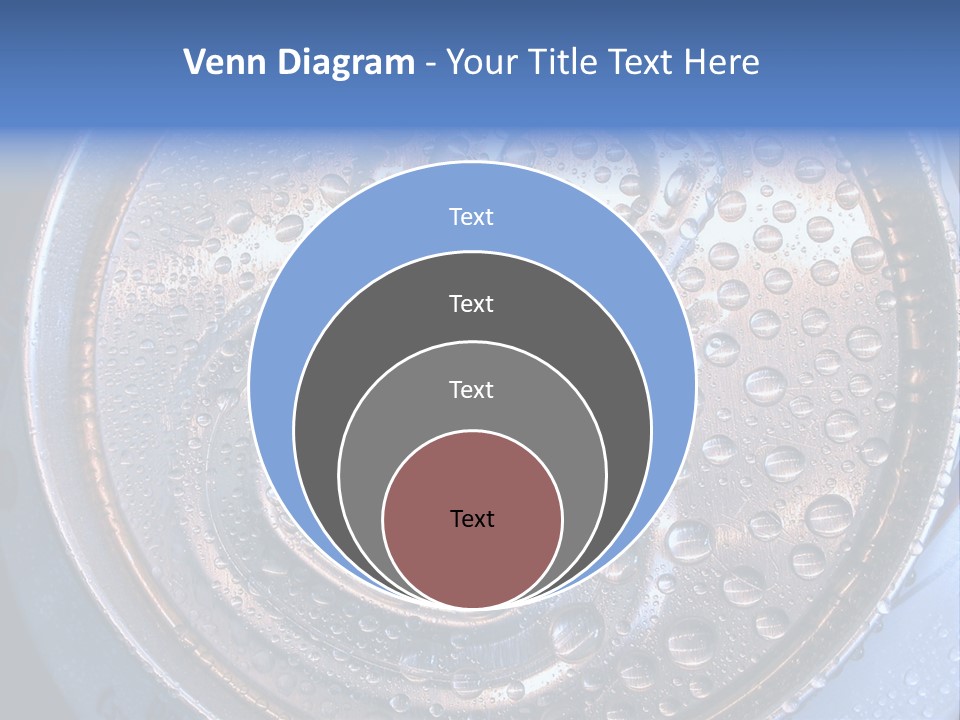 Drop Drink Top PowerPoint Template