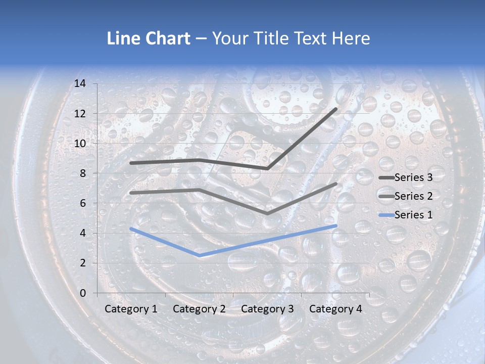 Drop Drink Top PowerPoint Template