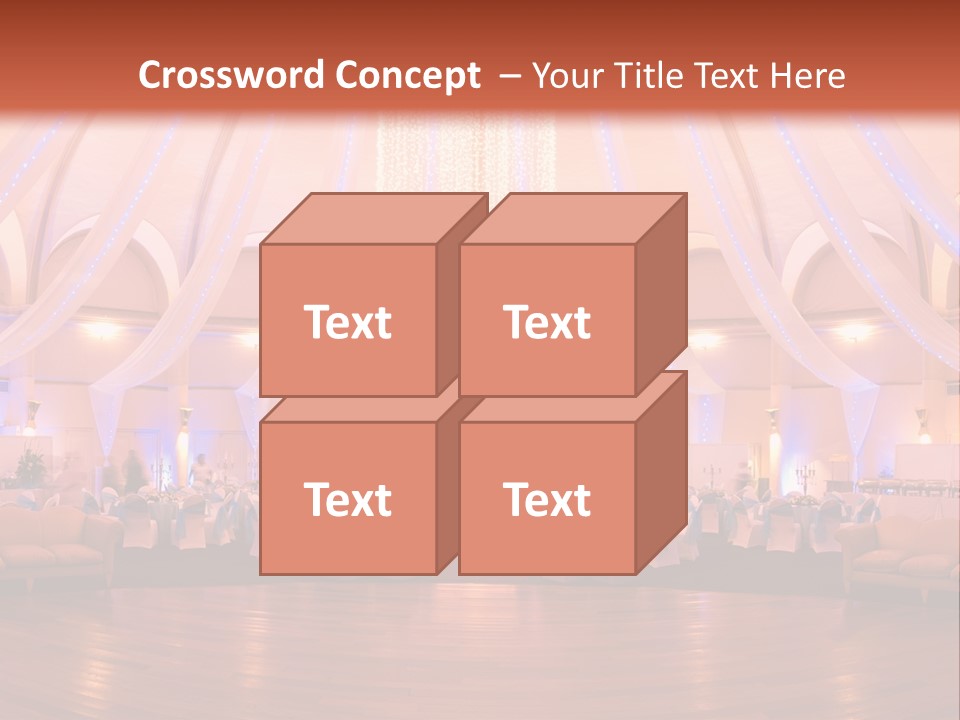 Pink Hotel Reception PowerPoint Template
