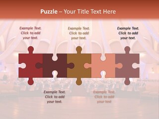 Pink Hotel Reception PowerPoint Template