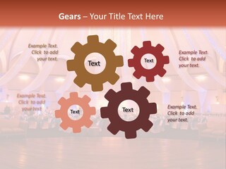 Pink Hotel Reception PowerPoint Template