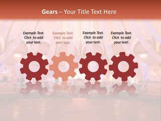 Pink Hotel Reception PowerPoint Template