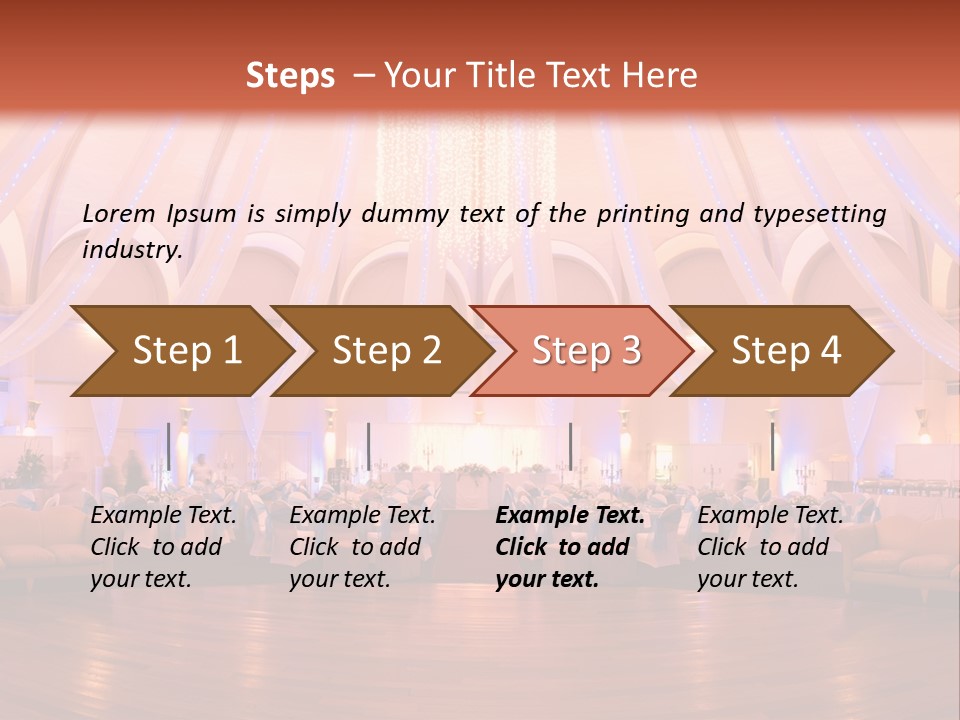 Pink Hotel Reception PowerPoint Template