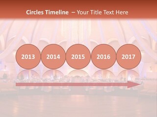 Pink Hotel Reception PowerPoint Template