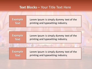 Pink Hotel Reception PowerPoint Template