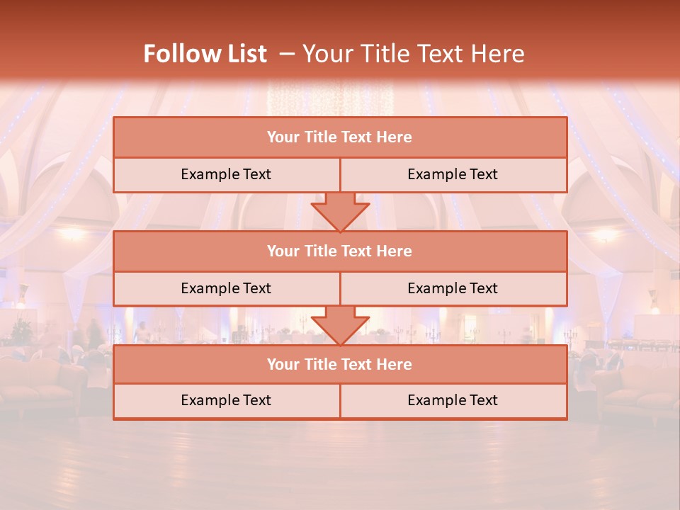 Pink Hotel Reception PowerPoint Template