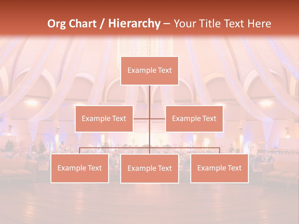 Pink Hotel Reception PowerPoint Template