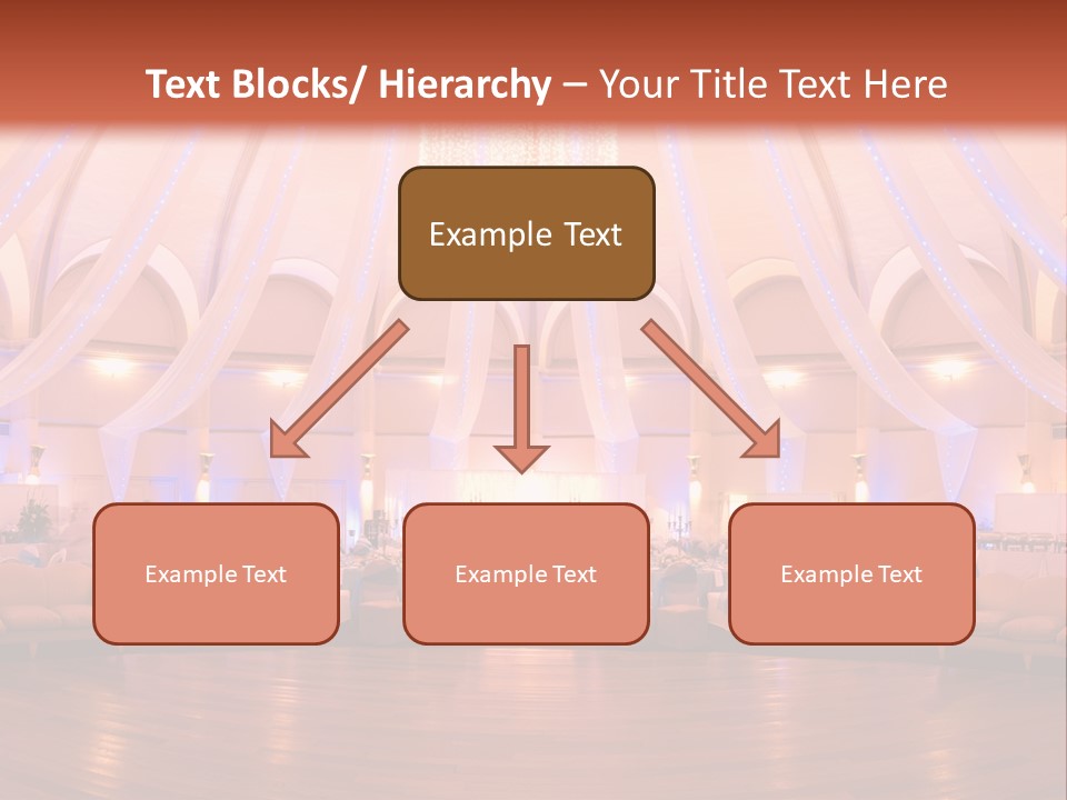 Pink Hotel Reception PowerPoint Template