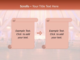 Pink Hotel Reception PowerPoint Template